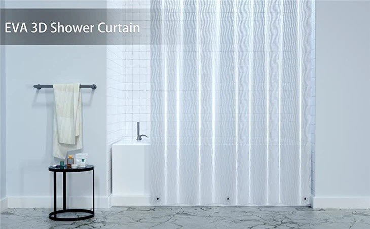 peva 8g bathroom shower curtain liner