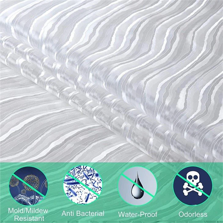 clear liner peva 3g waterproof shower curtain